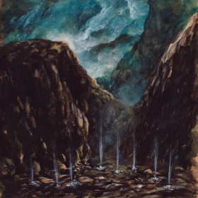 THE LONE MADMAN · Let The Night Come [BLACK] | LP (Doom Metal Vinyl) · Picture 1