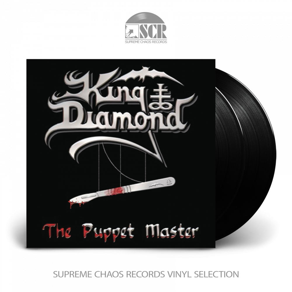 KING DIAMOND · The Puppet Master | BLACK 2LP (Heavy Metal Vinyl)