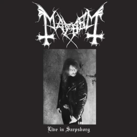 MAYHEM · Live In Sarpsborg | BLACK LP (Black Metal Vinyl) · Picture 1
