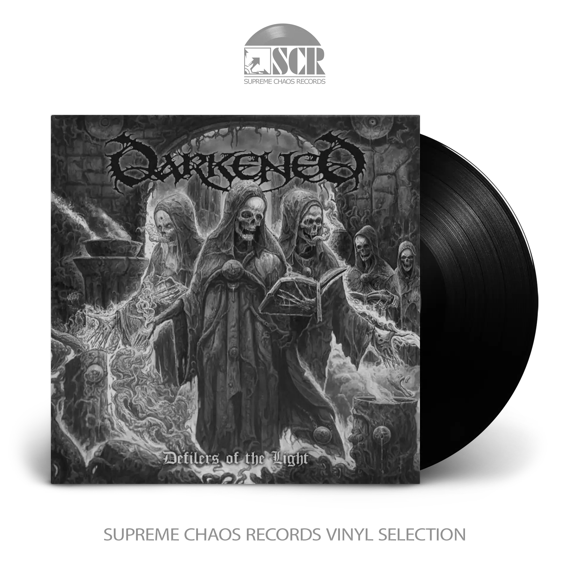 DARKENED - Defilers Of The Light · BLACK LP (Death Metal Vinyl)