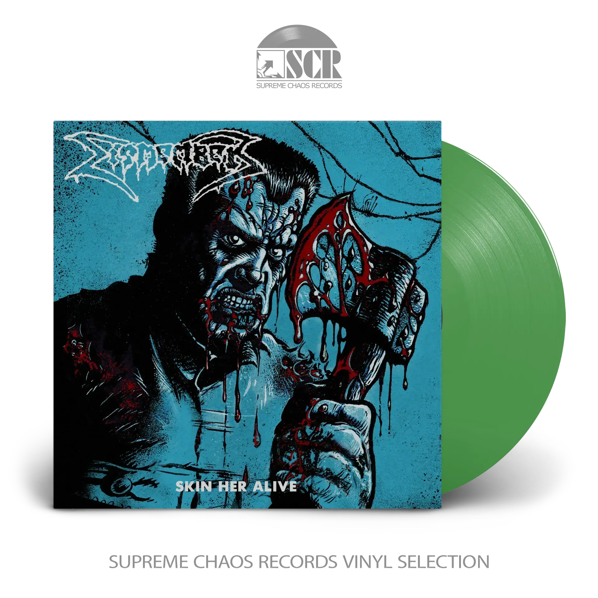 DISMEMBER · Skin Her Alive | GREEN 7" EP (Death Metal Vinyl)