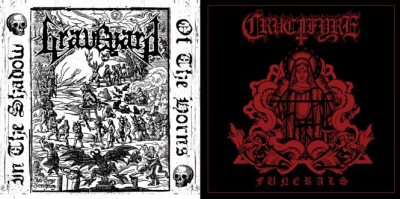 GRAVEYARD (ESP) / CRUCIFYRE - Split [7" EP]