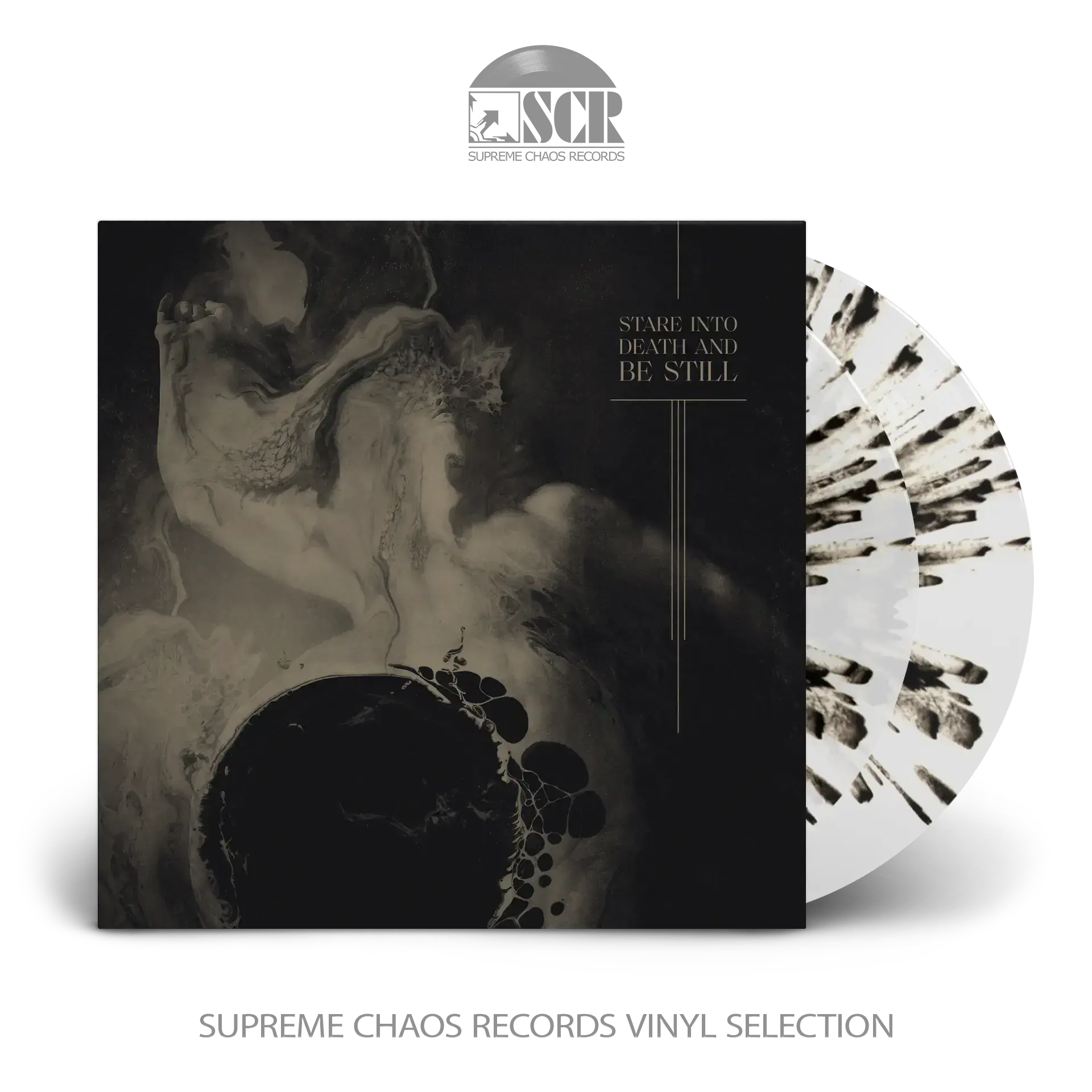 ULCERATE - Stare Into Death And Be Still · CLEAR BLACK SPLATTER 2LP ULCERATE - Stare Into Death And Be Still · CLEAR BLACK SPLATTER 2LP (Death Metal Vinyl)