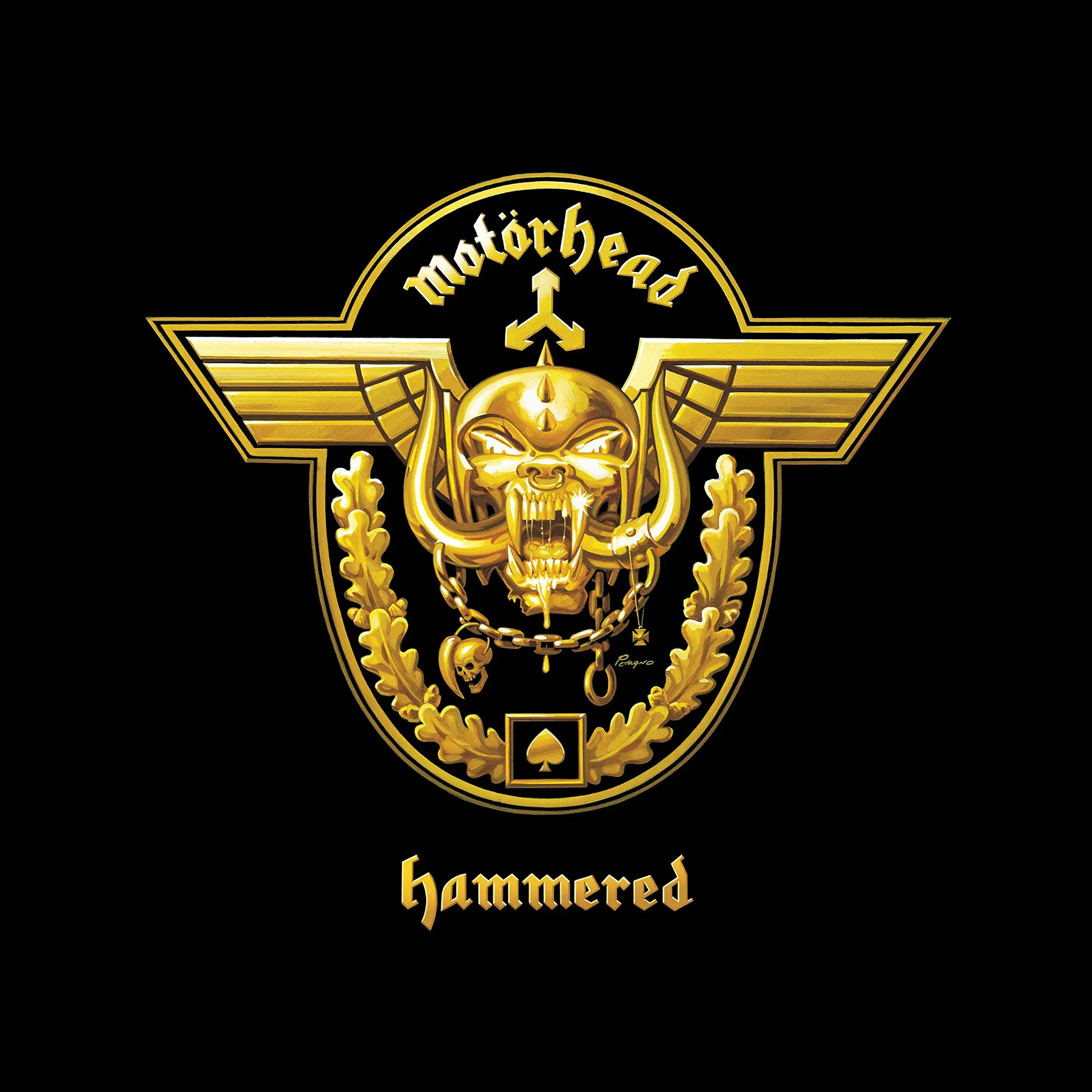 MOTÖRHEAD - Hammered (2th Anniversary) · YELLOW/BLACK SPLATTER LP (Hard Rock/Heavy Metal Vinyl) · Picture 1