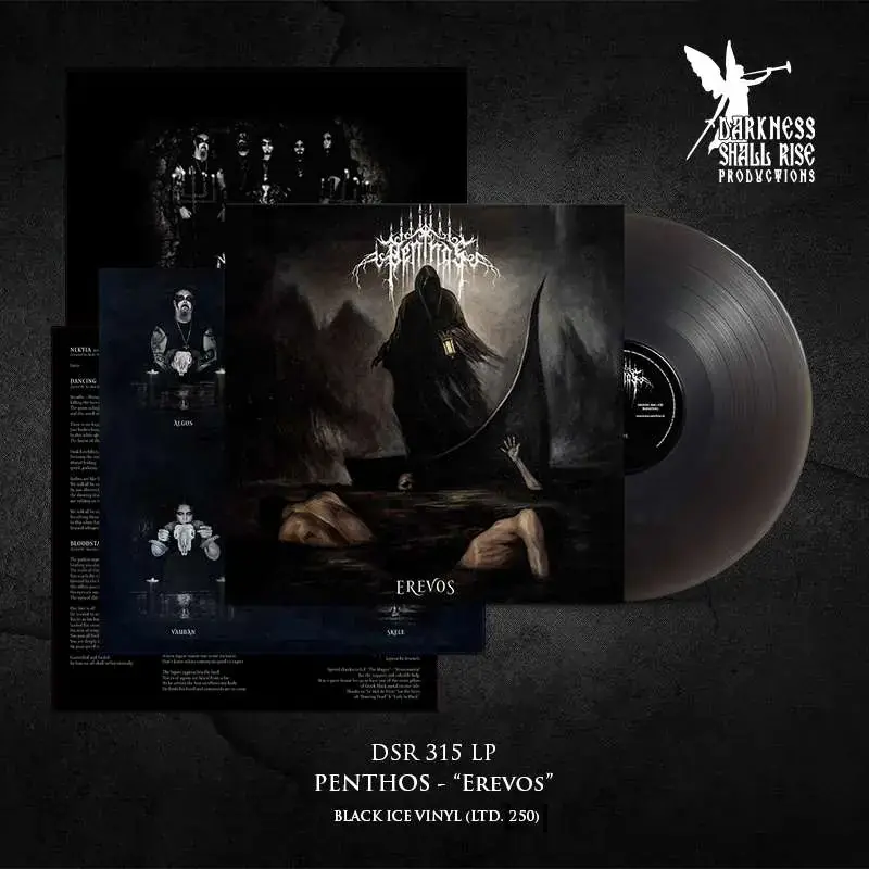 PENTHOS · Erevos | BLACK/ICE LP (Black Metal Vinyl) · Picture 2