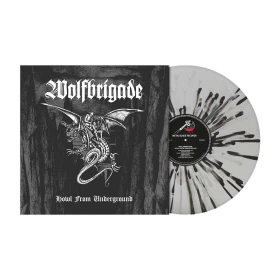 WOLFBRIGADE · Howl From Underground | CLEAR/BLACK/WHITE SPLATTER LP (Crust Punk/Death Metal Vinyl) · Picture 2