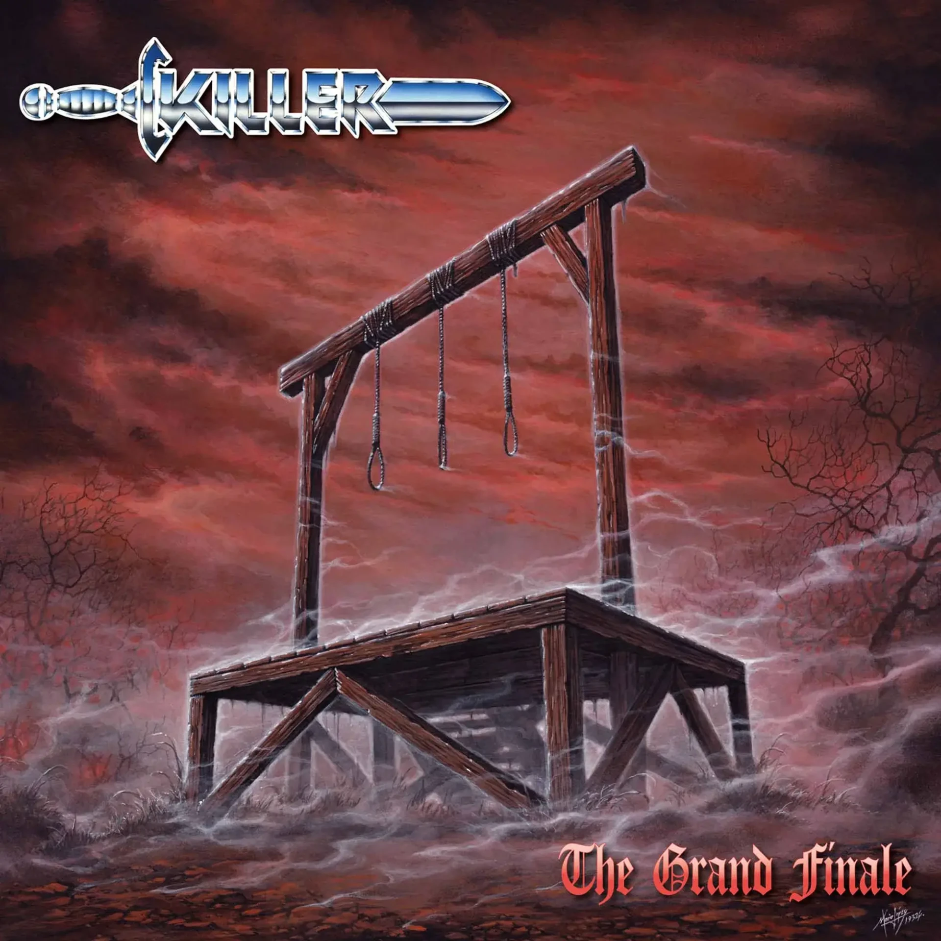 KILLER - The Grand Finale [RED MARBLED LP] (Heavy Metal Vinyl) · Picture 1