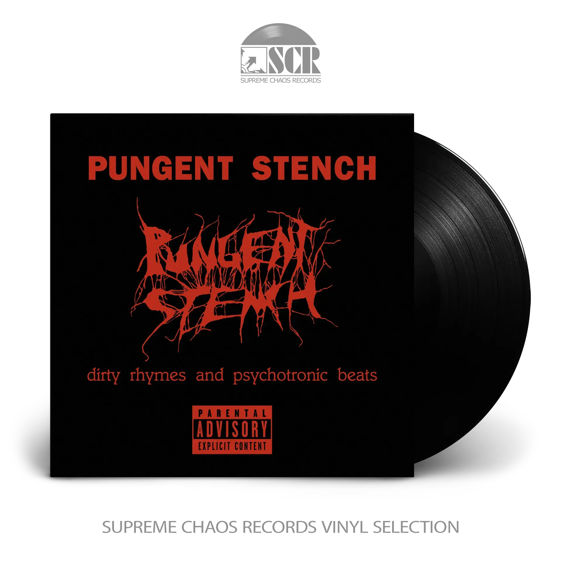 PUNGENT STENCH · Dirty Rhymes and Psychotronic Beats | BLACK LP (Death Metal Vinyl)