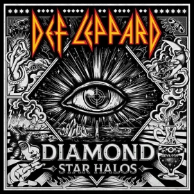 DEF LEPPARD · Diamond Star Halos | BLACK 2LP (Hardrock Vinyl) · Picture 1