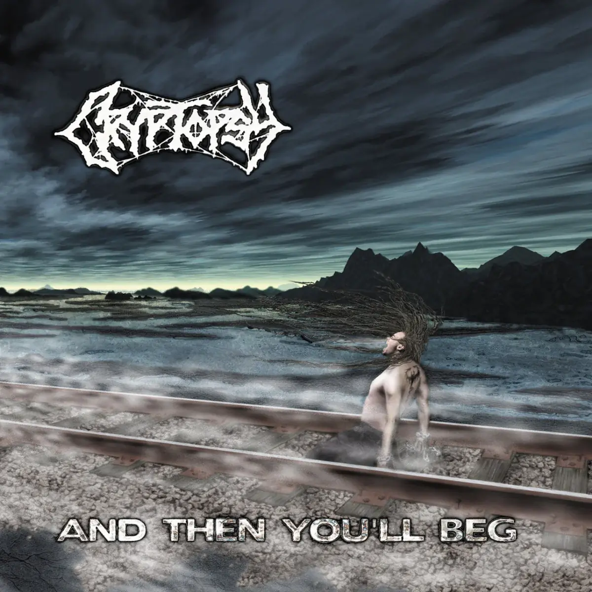 CRYPTOPSY · And Then You'll Beg | ELECTRIC BLUE/BLACK SMOKE LP (Death Metal Vinyl) · Picture 1