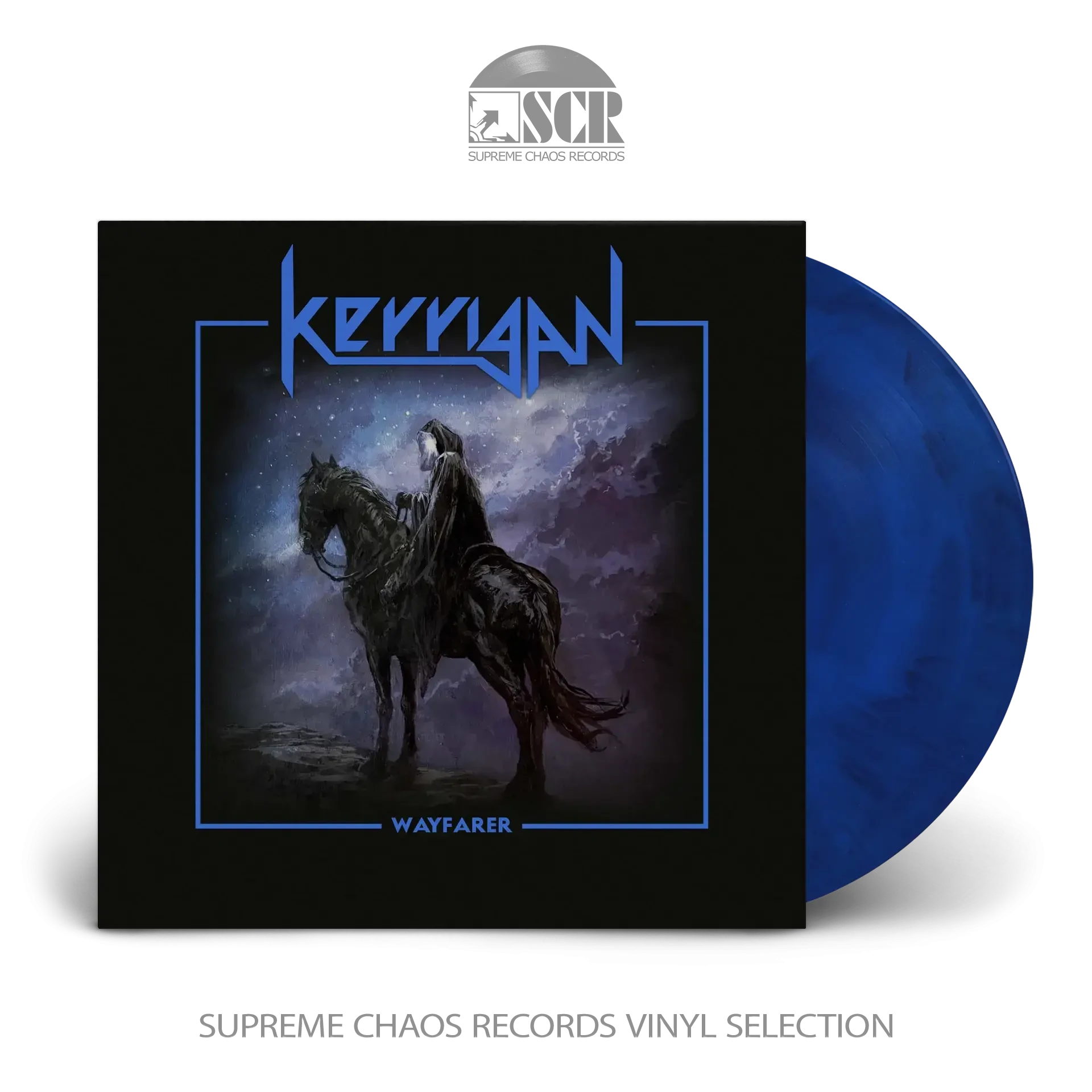 KERRIGAN · Wayfarer | BLUE GALAXY LP (Heavy Metal Vinyl)
