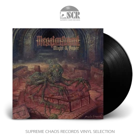 MEGATON SWORD · Might & Power | BLACK LP (Heavy Metal Vinyl)