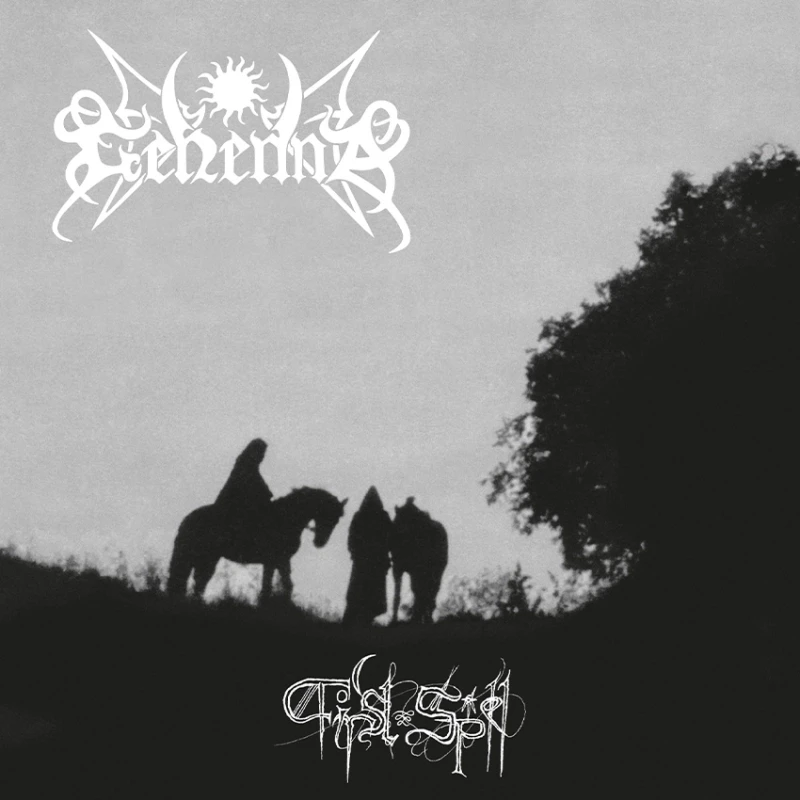 GEHENNA · First Spell | BLACK/WHITE ICE LP (Black Metal Vinyl) · Picture 1