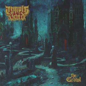 TEMPLE OF VOID · The Crawl | BLUE MARBLED LP (Death Metal Vinyl) · Picture 1