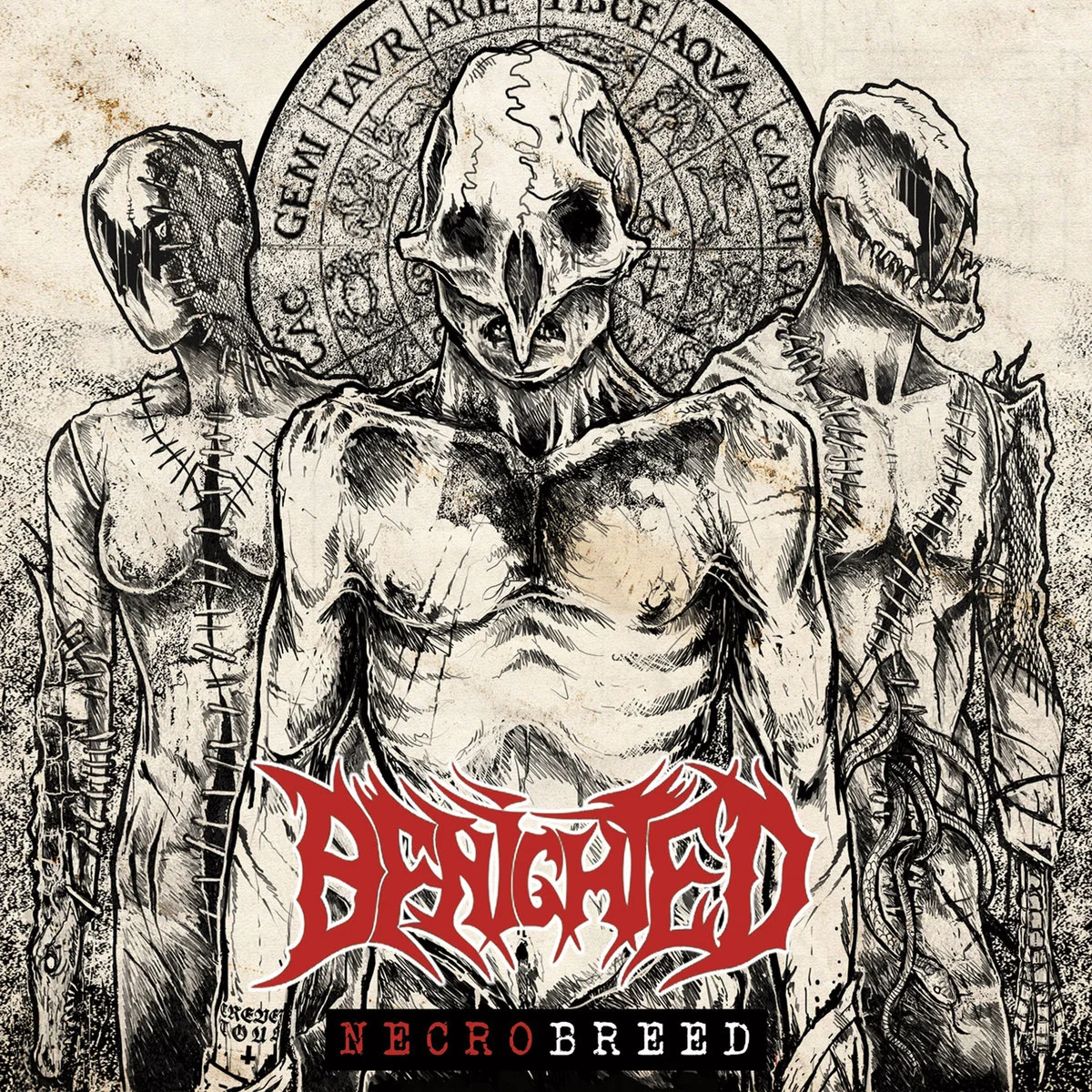 BENIGHTED · Necrobreed | BLACK LP (Death Metal Vinyl) · Picture 1