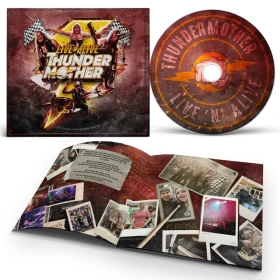 THUNDERMOTHER · Live'n'Alive | DIGIPAK CD (Hard Rock CDs) · Picture 2