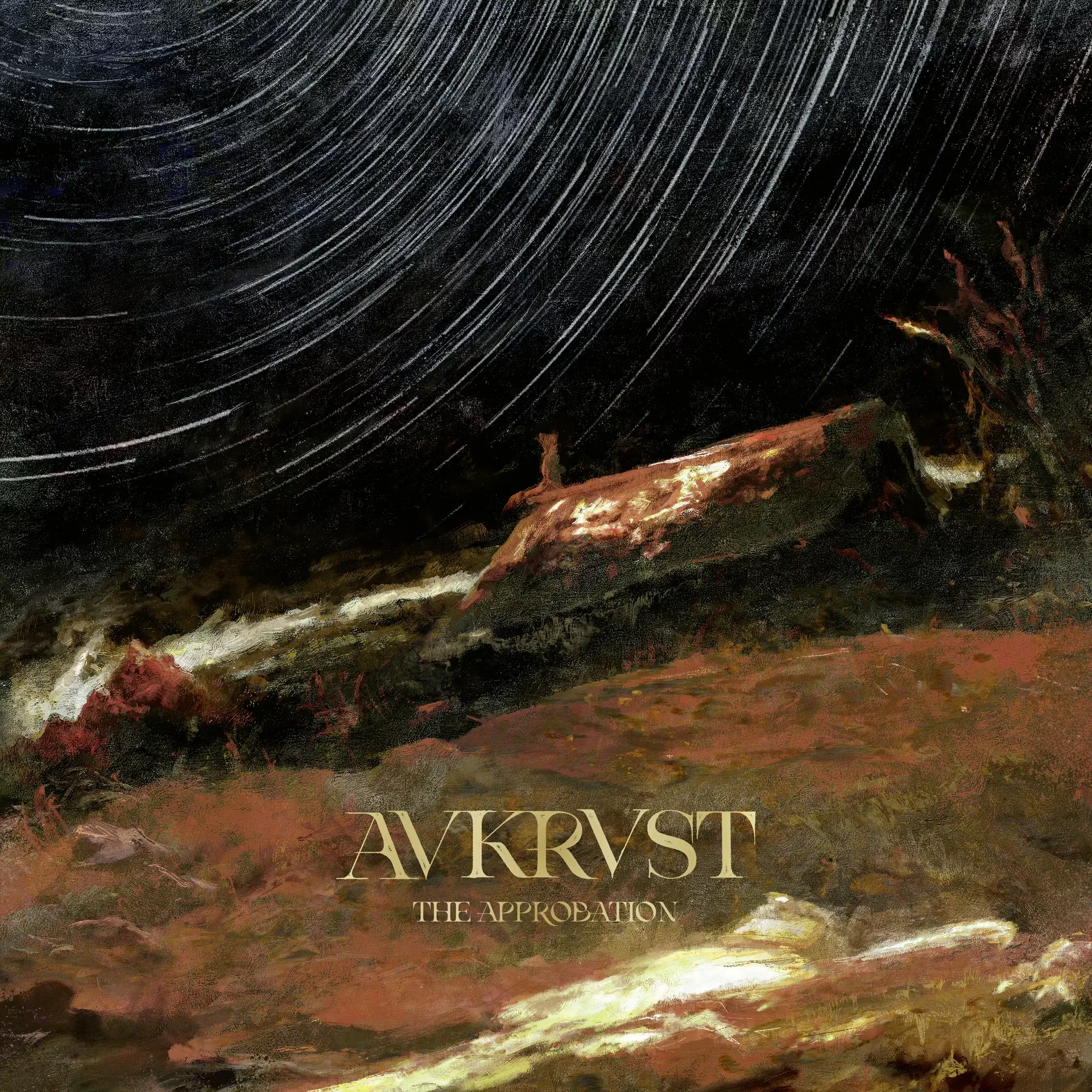 Avkrvst · The Approbation | RED LP Vinyl record