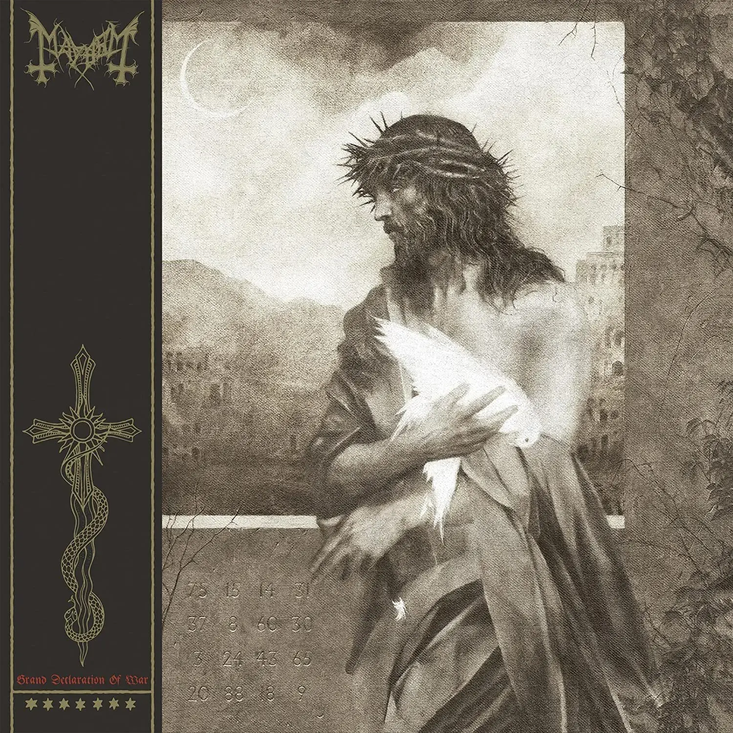 MAYHEM · Grand Declaration Of War (Remix 2018) | BLACK LP (Black Metal Vinyl) · Picture 1