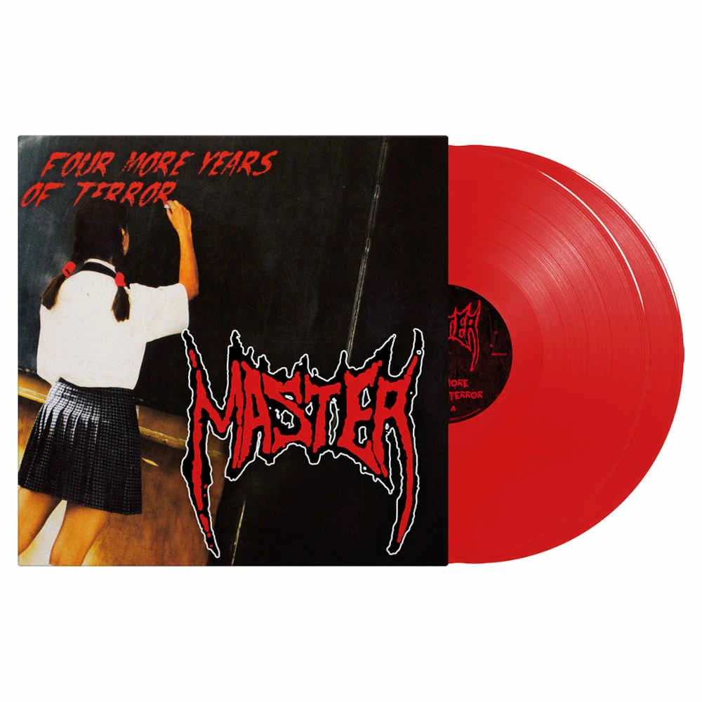 MASTER · Four More Years of Terror | RED 2LP (Death Metal Vinyl) · Picture 2